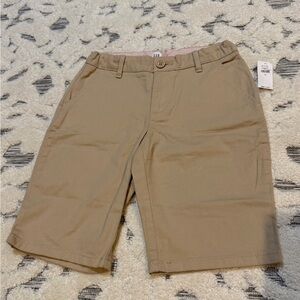 GAP girls size 12 khaki uniform shorts new nwt